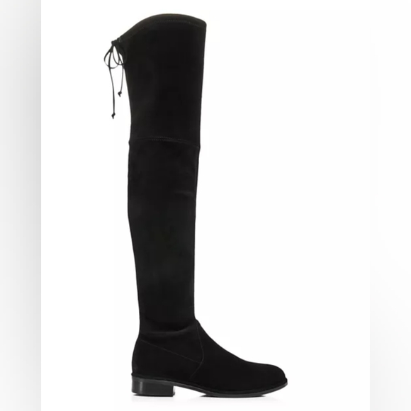 Stuart Weitzman Lowland Over Knee Suede Boots - Picture 2 of 16